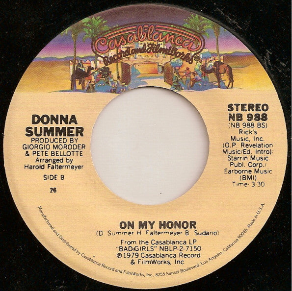 Donna Summer : Bad Girls (7", Single, 26)
