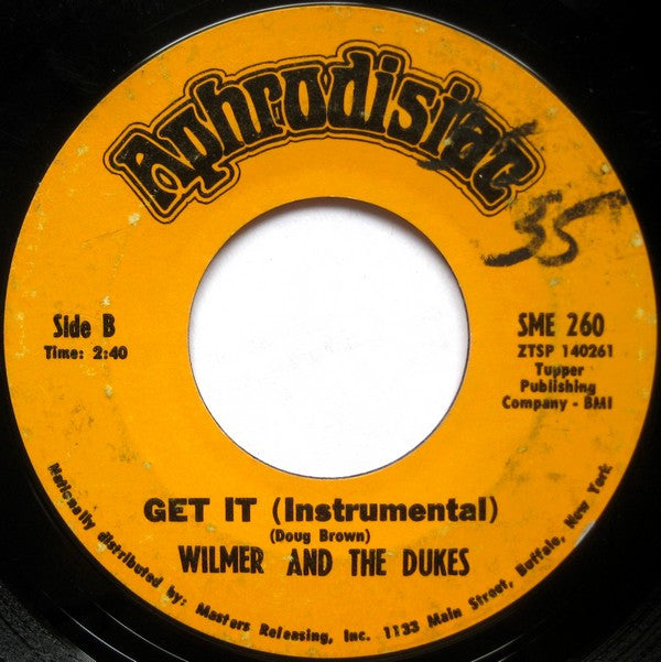 Wilmer & The Dukes : Give Me One More Chance / Get It (7", Single, Styrene)