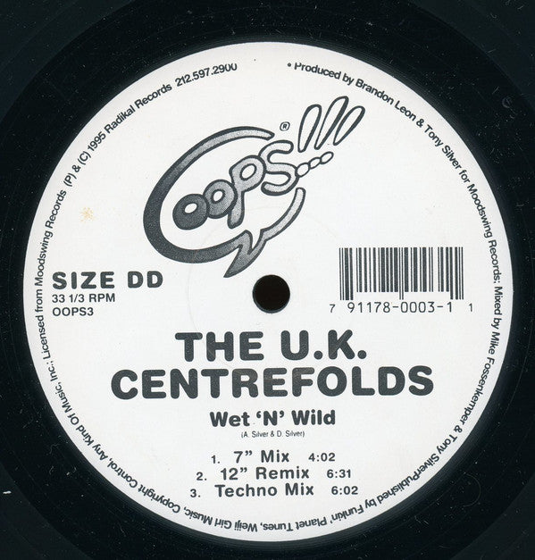 Grab This / The U.K. Centrefolds : Get Your Tits Out For Xmas / Wet 'N' Wild (12")