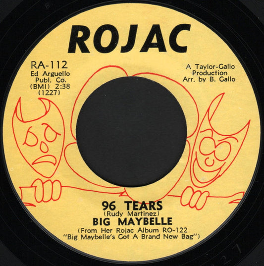 Big Maybelle : 96 Tears (7", Single, Styrene)