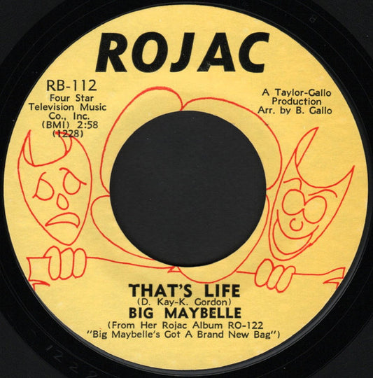 Big Maybelle : 96 Tears (7", Single, Styrene)