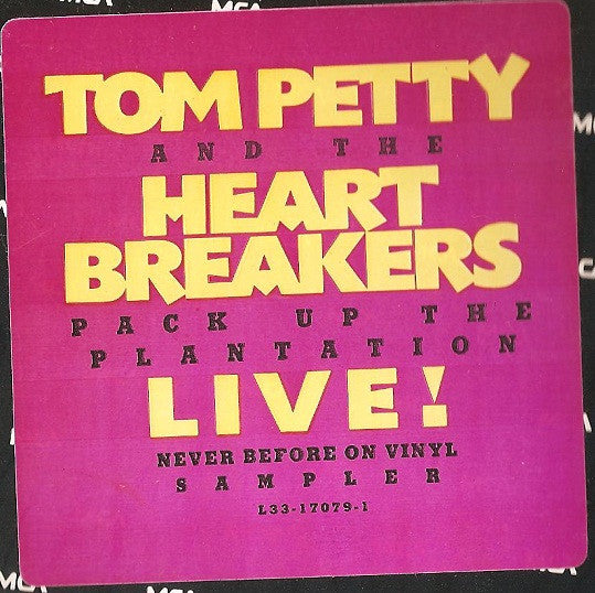 Tom Petty And The Heartbreakers : Pack Up The Plantation Live! Sampler (12", Promo)