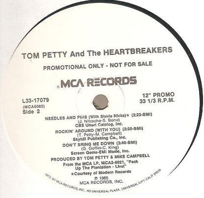 Tom Petty And The Heartbreakers : Pack Up The Plantation Live! Sampler (12", Promo)