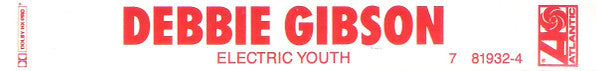 Debbie Gibson : Electric Youth (Cass, Album, SR,)