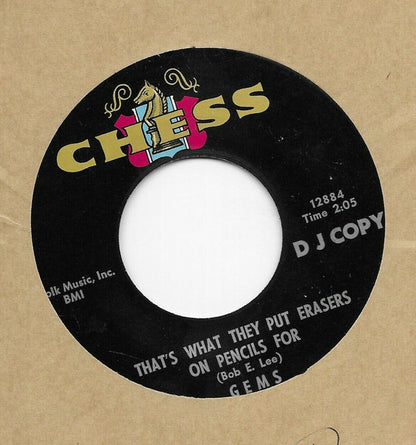 The Gems (2) : A Love Of Mine (7", Promo)