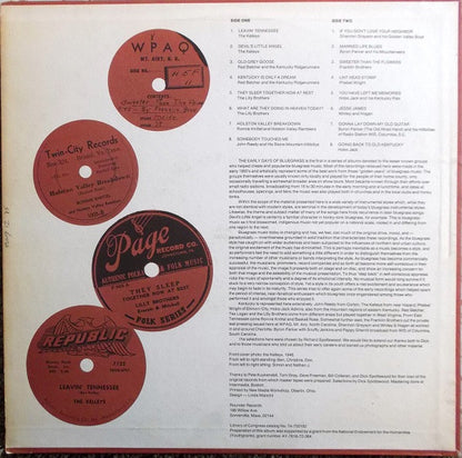 Various : The Early Days Of Bluegrass Volume 1 (LP, Comp)