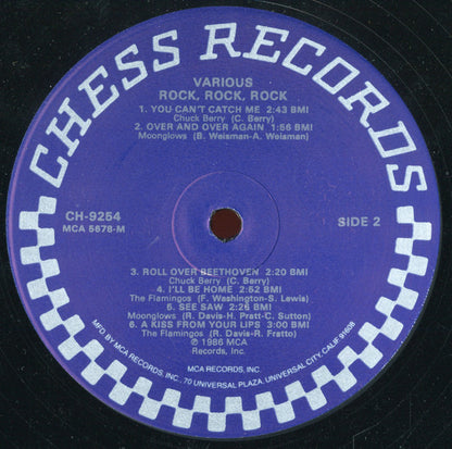 Various : Rock, Rock, Rock (LP, Comp, RE)