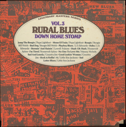 Various : Rural Blues Vol 3: Down Home Stomp (LP, Comp)