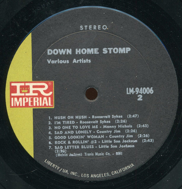 Various : Rural Blues Vol 3: Down Home Stomp (LP, Comp)