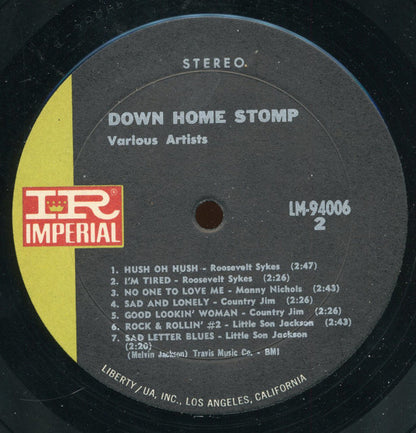 Various : Rural Blues Vol 3: Down Home Stomp (LP, Comp)