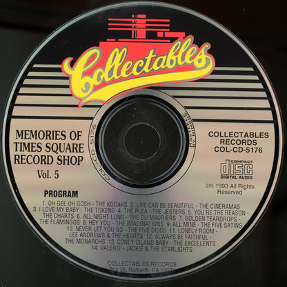 Various : Memories Of Times Square Record Shop Vol. 5 (CD, Comp)