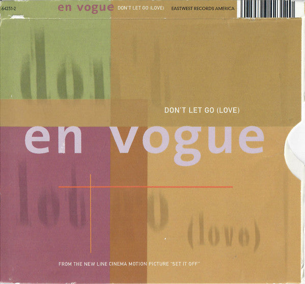 En Vogue : Don't Let Go (Love) (CD, Single, Sli)