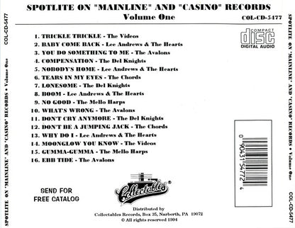 Various : Spotlite On Mainline And Casino Records, Volume 1 (CD, Comp)
