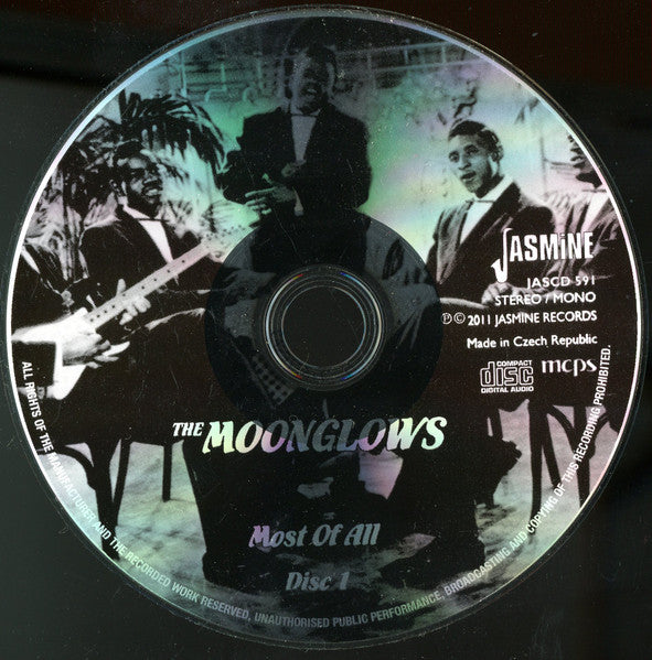 The Moonglows : Most Of All (The Singles A's & B's) (2xCDr, Comp)