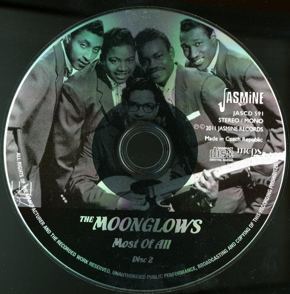 The Moonglows : Most Of All (The Singles A's & B's) (2xCDr, Comp)