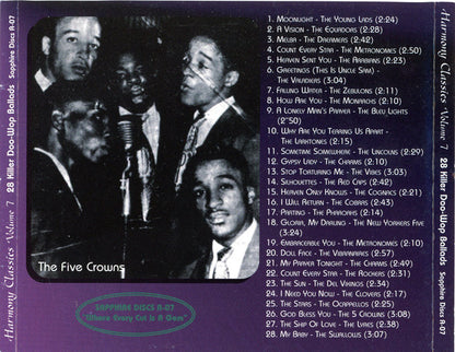 Various : Harmony Classics Volume 7 (CD, Comp)