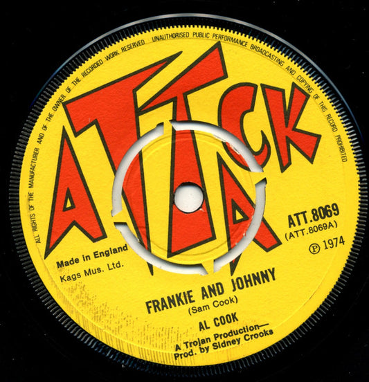 Al Cook : Frankie And Johnny (7")