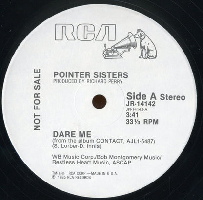 Pointer Sisters : Dare Me (12", Promo)