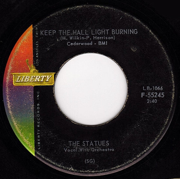The Statues : Keep The Hall Light Burning / Blue Velvet (7")