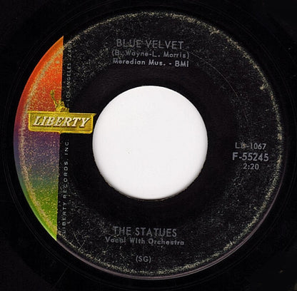 The Statues : Keep The Hall Light Burning / Blue Velvet (7")