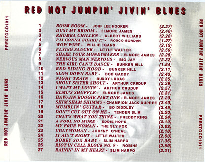 Various : Red Hot Jumpin' Jivin' Blues (CD, Comp)