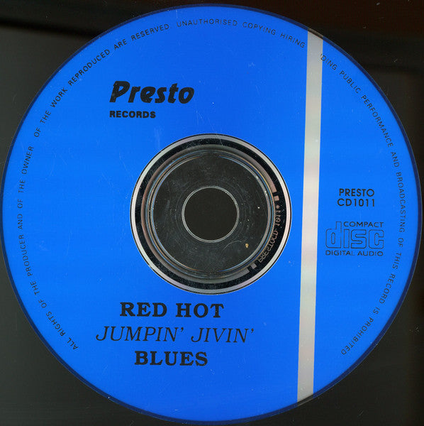 Various : Red Hot Jumpin' Jivin' Blues (CD, Comp)