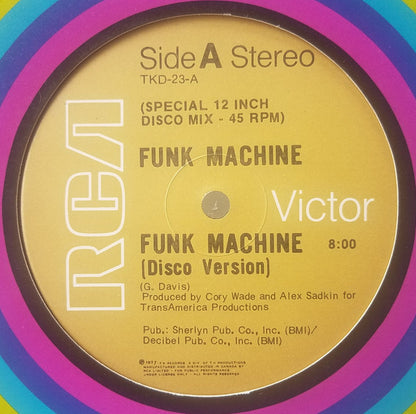Funk Machine (2) : Funk Machine (12")