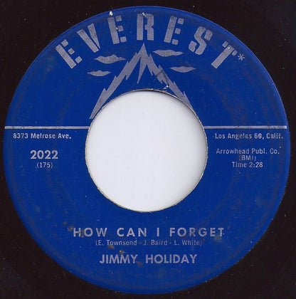 Jimmy Holiday : How Can I Forget / Janet (7", Single)
