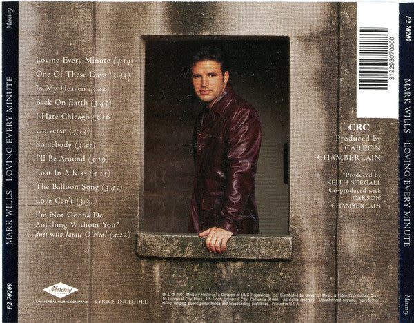 Mark Wills (2) : Loving Every Minute (HDCD, Album, Club, CRC)