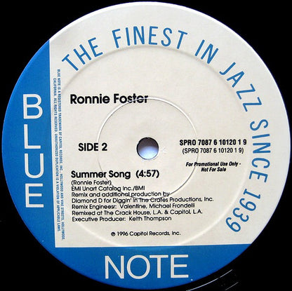The Cannonball Adderley Quintet / Ronnie Foster : Hummin' / Summer Song (12", Promo)