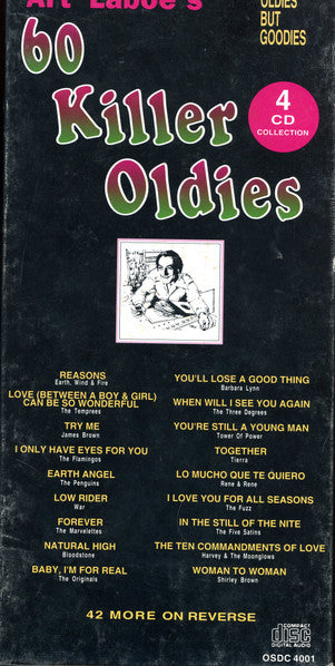 Various / Art Laboe : Art Laboe's 60 Killer Oldies (4xCD, Comp + Box)