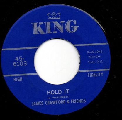 James Crawford : Stone Fox / Hold It (7", Single, Bes)
