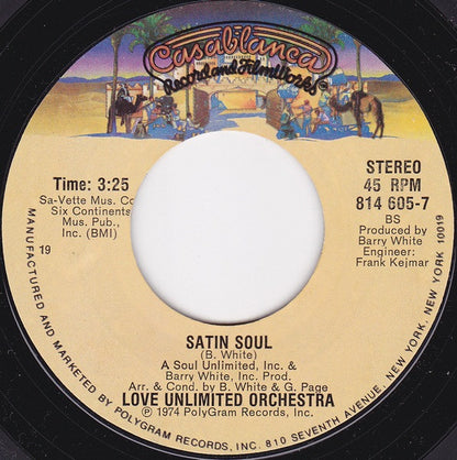 Love Unlimited Orchestra : Love's Theme (Instrumental) (7", Single, Styrene)