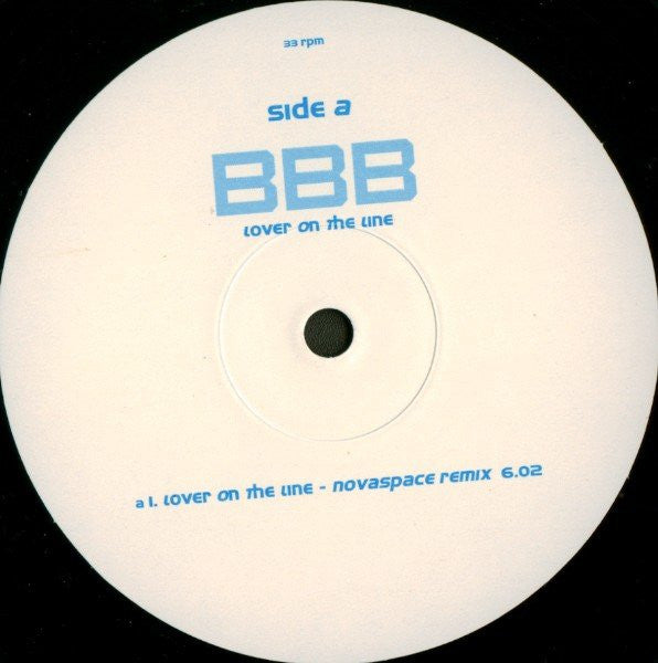 Bad Boys Blue : Lover On The Line (12")