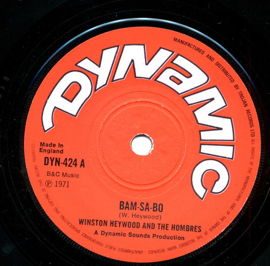 Winston Heywood And The Hombres : Bam-Sa-Bo (7")