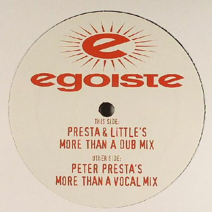 Peter Presta Feat. Bonse : Totally Hooked (12")