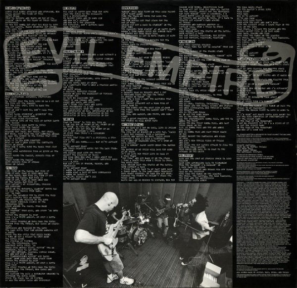 Rage Against The Machine : Evil Empire (LP, Album)