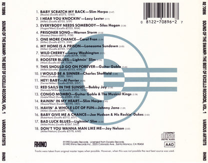 Various : Excello Records Vol. 1 - Sound Of The Swamp (CD, Comp, RM)