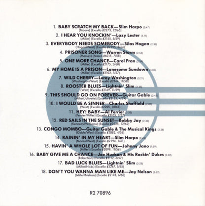 Various : Excello Records Vol. 1 - Sound Of The Swamp (CD, Comp, RM)