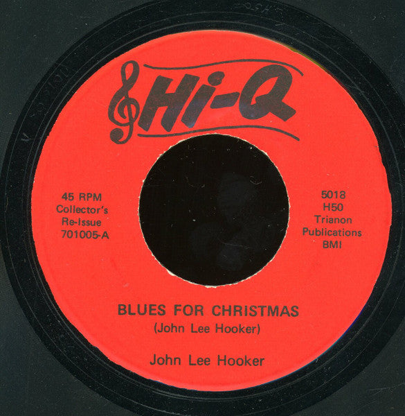 John Lee Hooker : Blues For Christmas (7", RE)