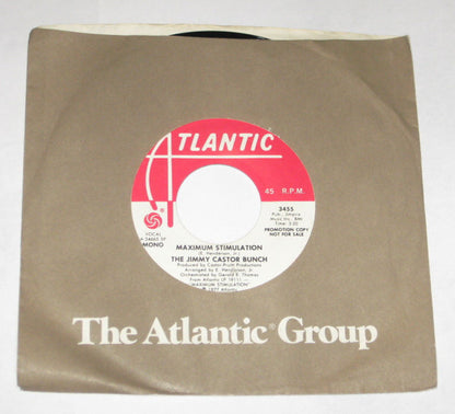 The Jimmy Castor Bunch : Maximum Stimulation  (7", Mono, Promo)