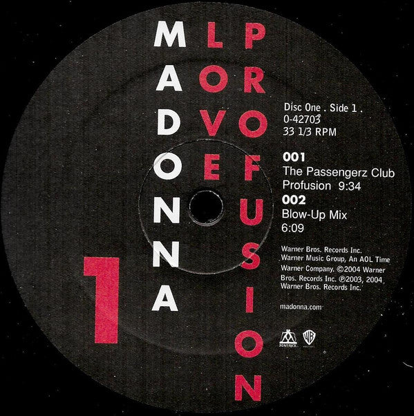 Madonna : Love Profusion (2x12")
