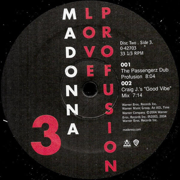 Madonna : Love Profusion (2x12")
