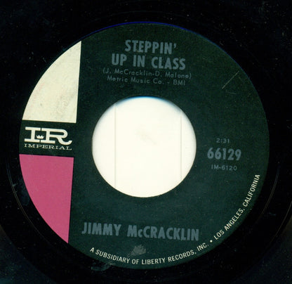 Jimmy McCracklin : Think / Steppin' Up In Class (7", Single)