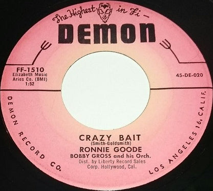 Ronny Goode : Rockin' Bug / Crazy Bait (7", Single)