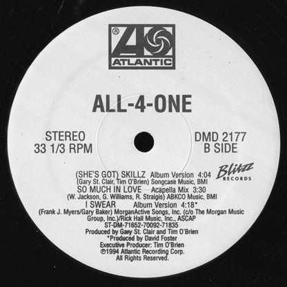 All-4-One : (She's Got) Skillz (12")