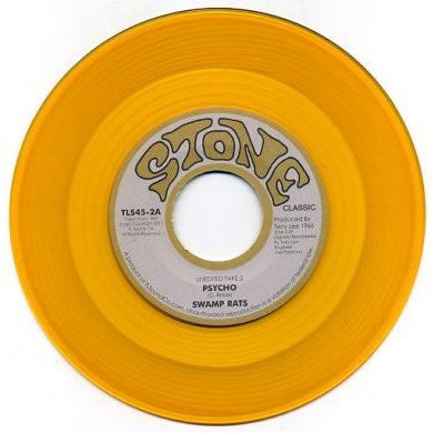 The Swamp Rats : Psycho / Hey Joe (7", Single, Gol)