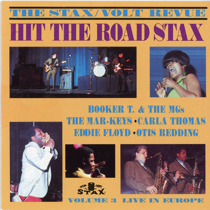 Various : The Stax/Volt Revue Hit The Road Stax Volume 3 Live In Europe (CD, Album)