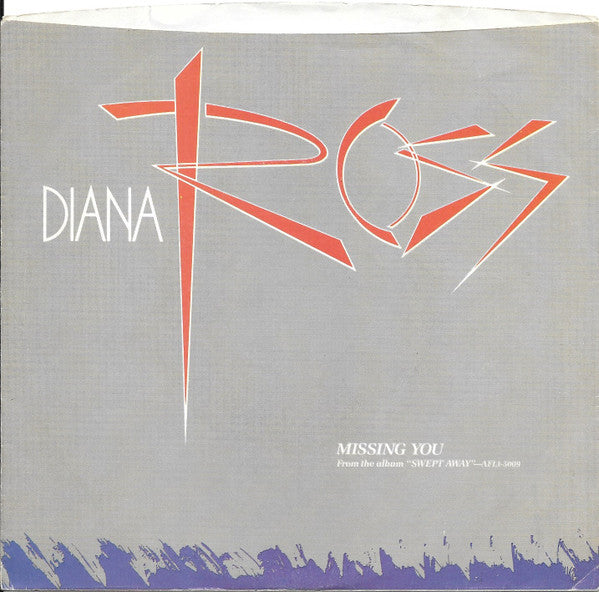 Diana Ross : Missing You (7", Single, Promo)