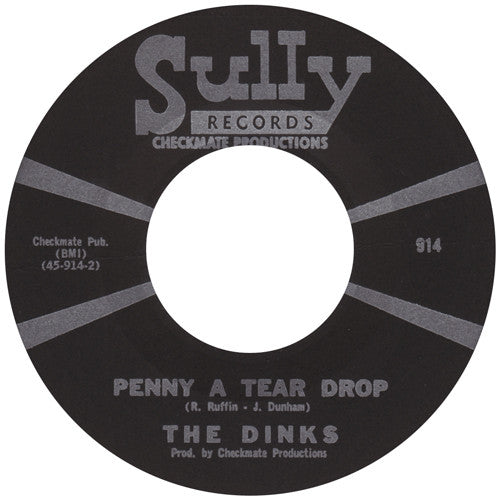 The Dinks (2) : Nina-Kocka-Nina / Penny A Tear Drop (7", Styrene)